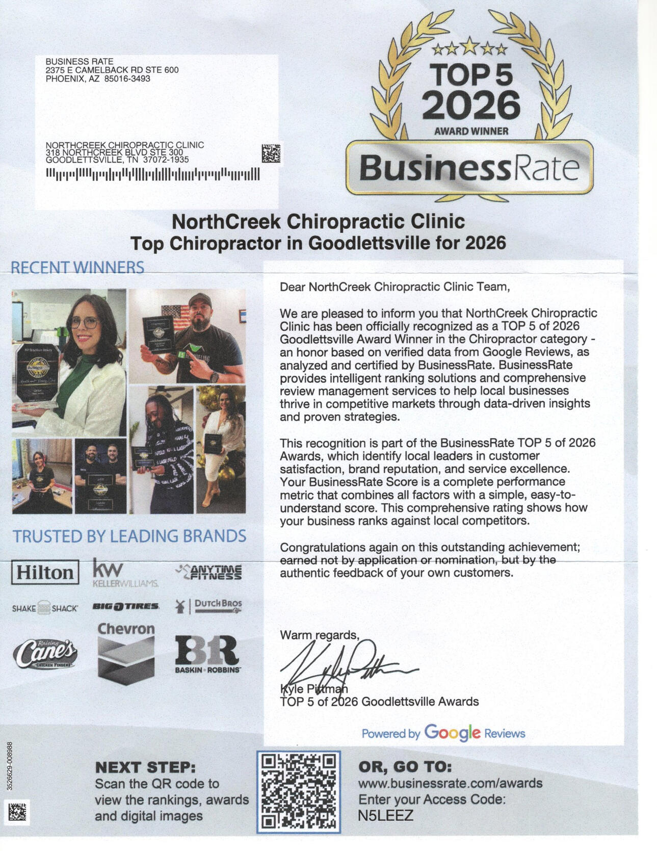 NorthCreek Chiropractic | Award Winning Chiropractor in Goodlettsville, TN NorthCreek Chiropractic Clinic _ Top Chiropractor in Goodlettsville, TN for 2026